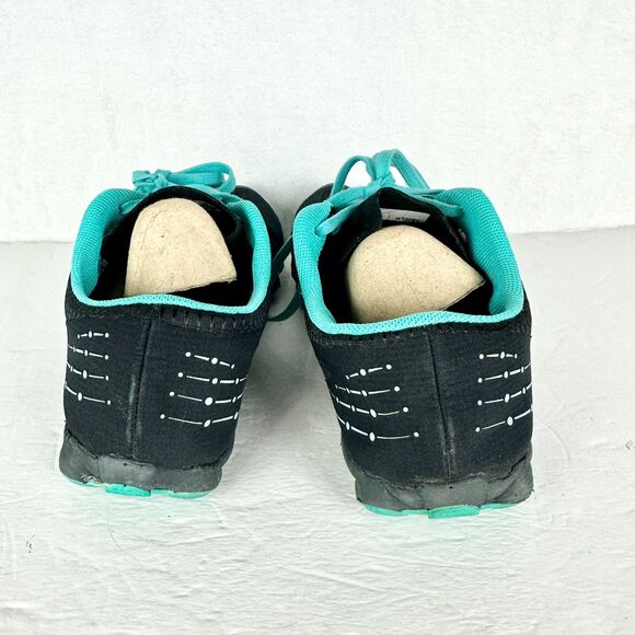 New Balance Womens Minimus Zero Trail Running Shoe Size 8.5 Vibram Black Teal - Picture 6 of 8